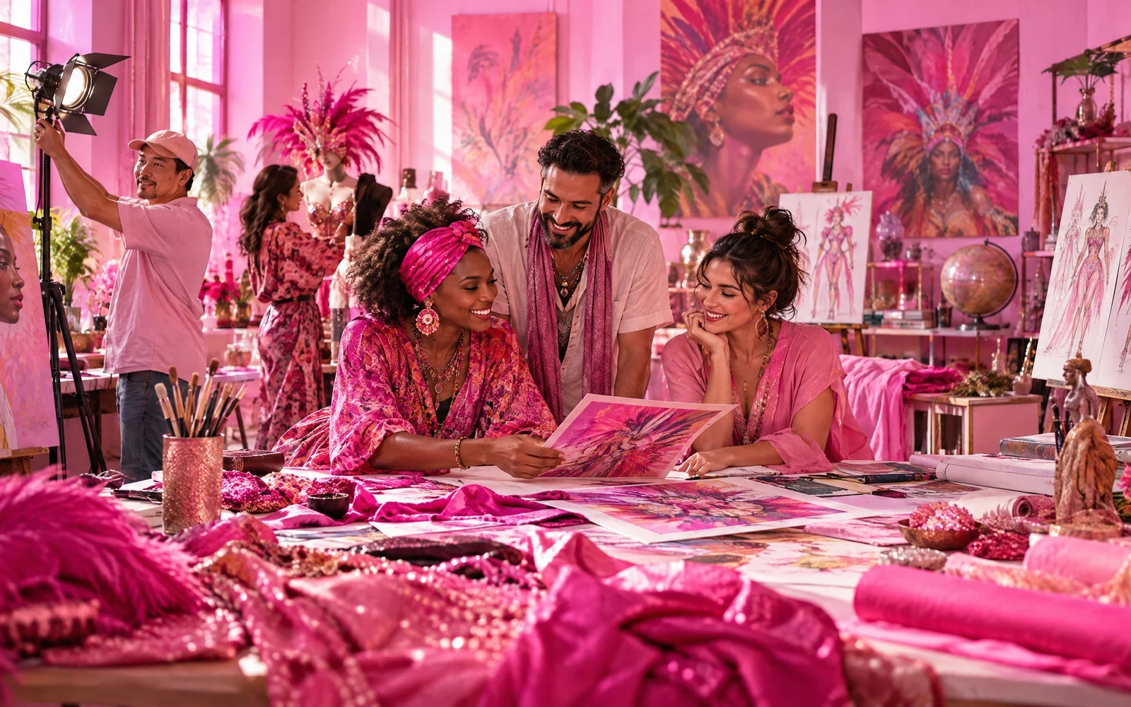 Creative work that brings cultural influences together