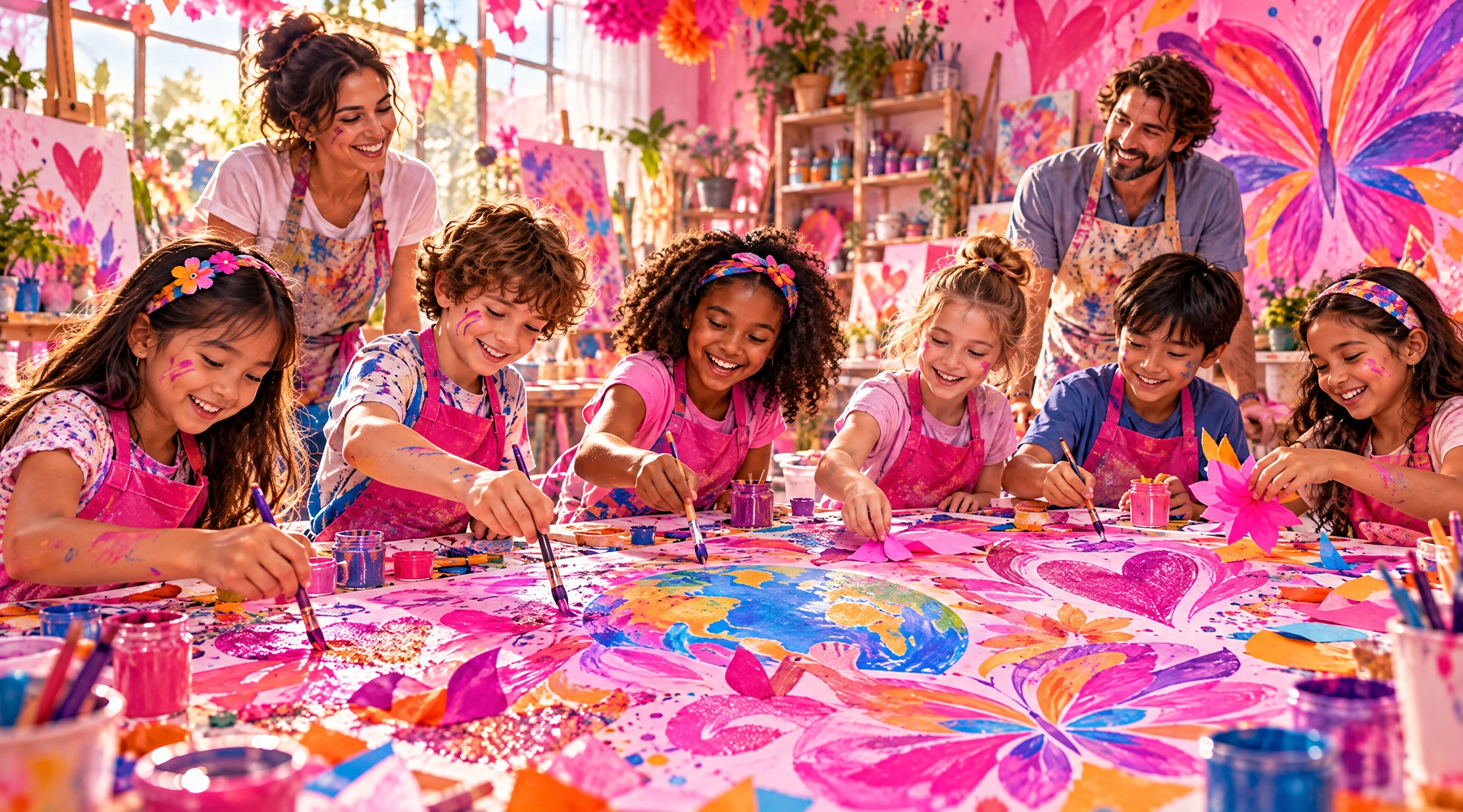 Children's creativity programme visual