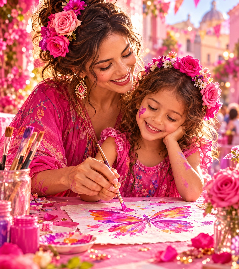 Family, care and connection campaign concept